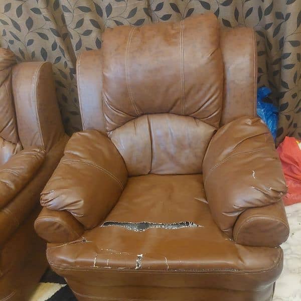 Urgent Sale 7 Seater Sofa Set with Cover 7