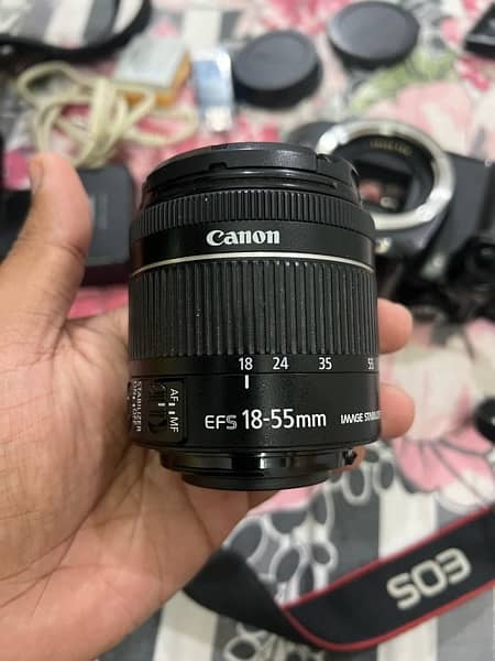Canon 650D DSLR camera with kit lens 1