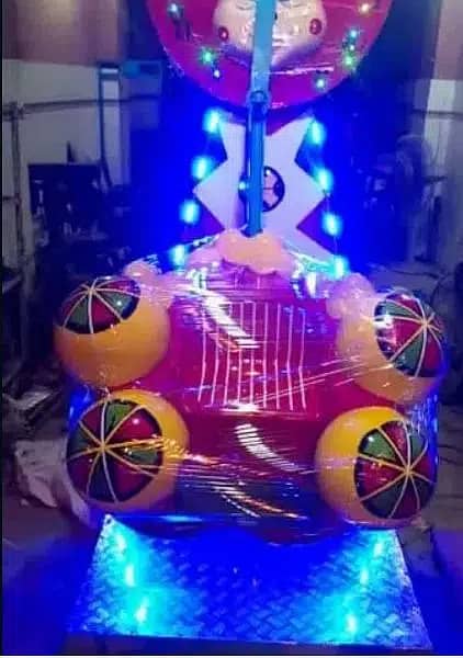 kids token rides swing/jhoolay / jumping castle 03432064383 ٹوکن جھولے 7