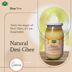 Farm Fresh and Pure Honey and Desi ghee