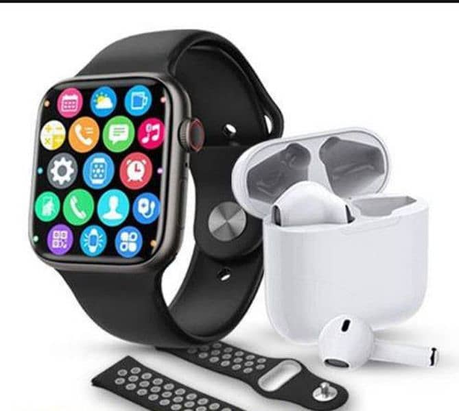 W26 pro Max Smart Watch Series 7 With EarBuds 1