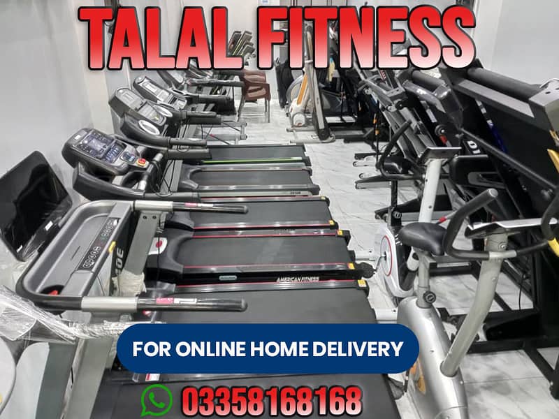 Buy Online Treadmill | Elliptical Cardio Fitness Exercise Equipment 0