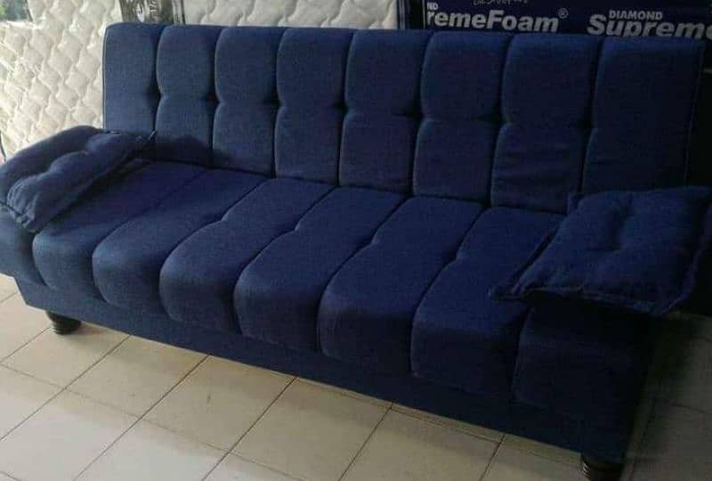 Elegant Sofa set for sale | sofa cumbed | L shape sofa set | puffy set 1