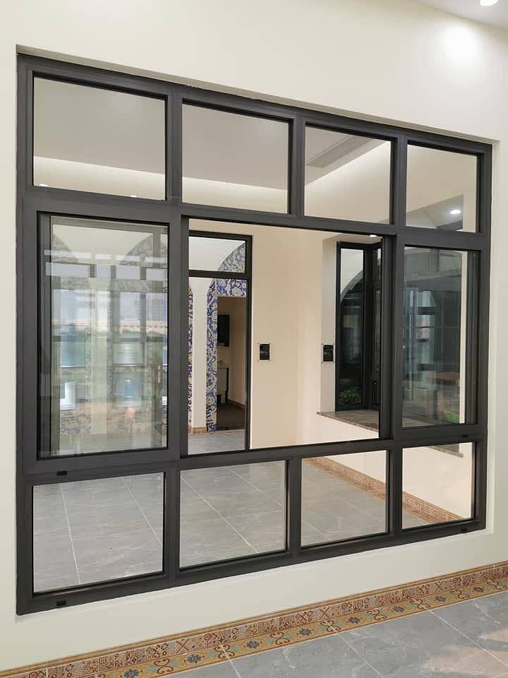 Aluminium Windows/door & Glass Work Shower Cubical/Glass Office Cabin 11