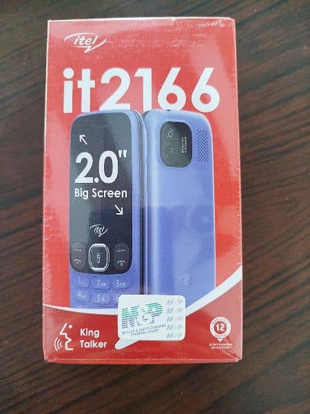 itel it2166 box pack new 1