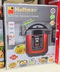 6.5ltrs Hoffmans multifunctional pressure cooker 2