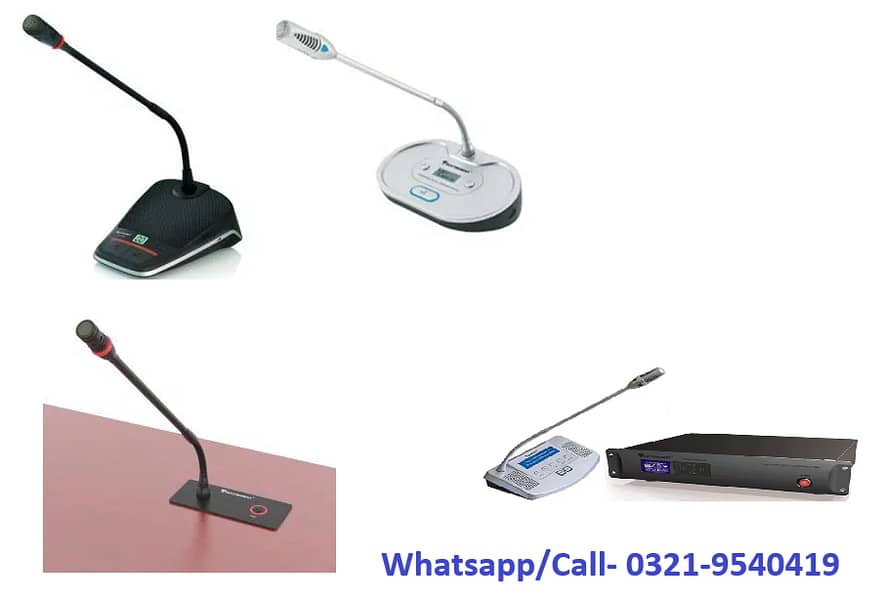 Conference System Audio | Video Conferencing | Meeting Mics Wireless 3