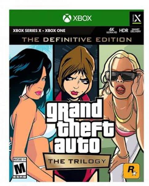 GTA TRILOGY DEFINITIVE EDITION DIGITAL CODE FOR XBOX,PS4,PC,PS5 0