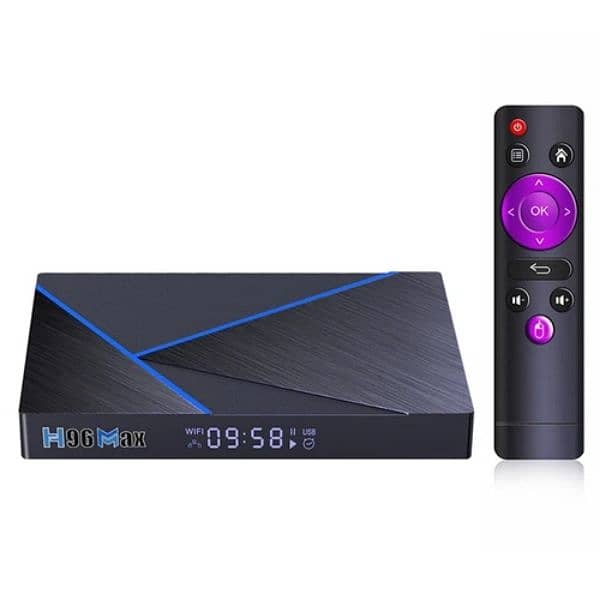 H96 MAX Android 11 RK3566 8GB/64GB TV BOX 1.8GHz 2.4G+5G WIFI  8K 4