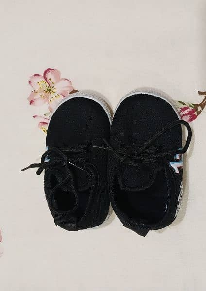 baby boy black casual shoes 4