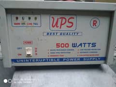 500 watt Desi UPS and 50A CS5024Z charge controller