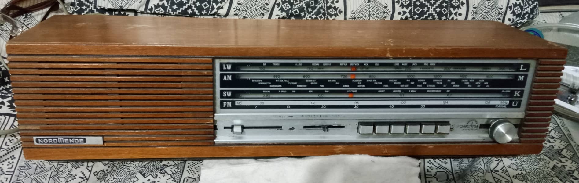 Antique  radio pakistan Normande brand Germany 2