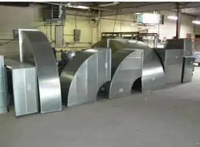 Air Handling Unit (Package Unit) Duct work Fabrication Industrial 12