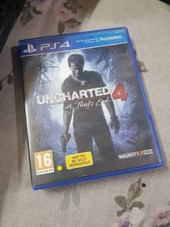Uncharted 4 (The thief End). . . for ps4
