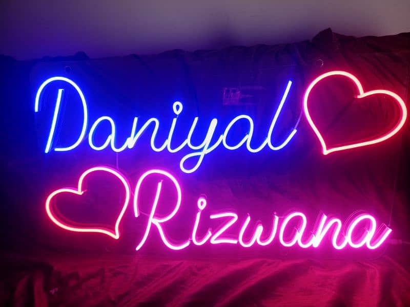 customize neon sign for home decor office tv lounge 4
