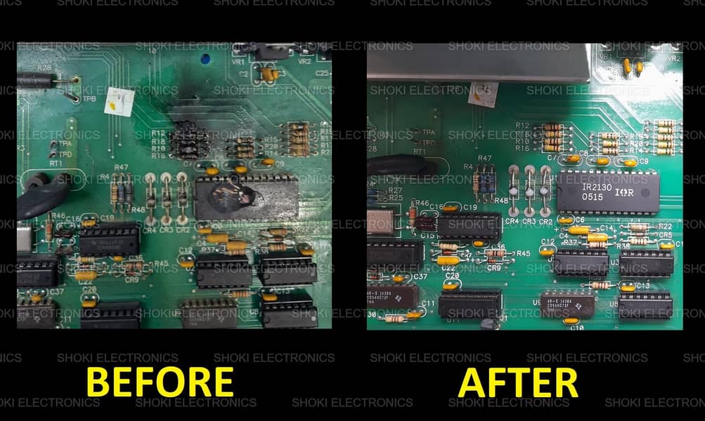 Electronic Circuit Repairing in karachi (UPS, Inverters, AC Cards) 2