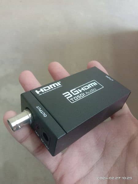 3g HDMI To SDI Audio & Video Converter 0