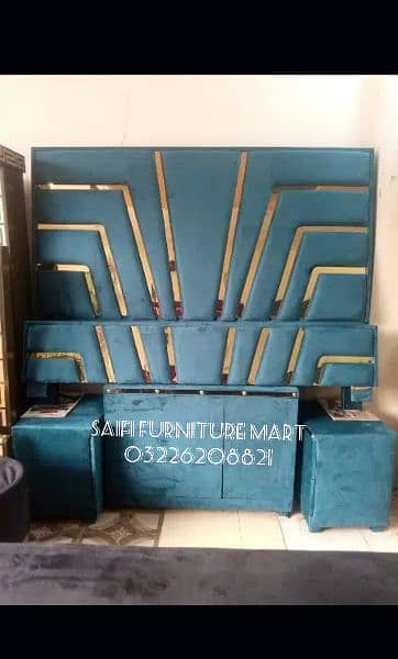 Double bed / Brass bed / bed set / furniture for sale 7