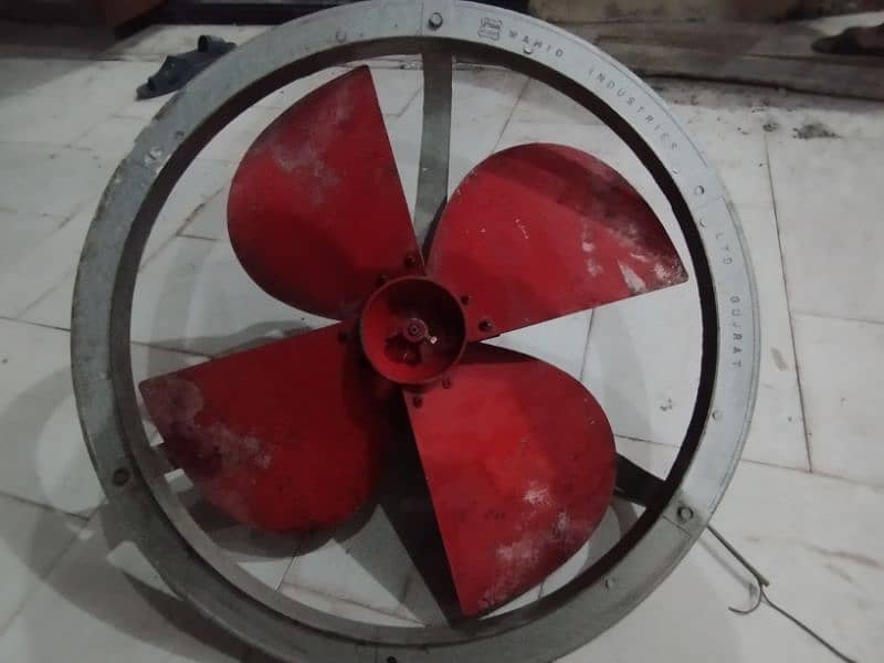 24" Pak Fan Exhaust fan for sale. 100% Copper winding. 1 season used 0