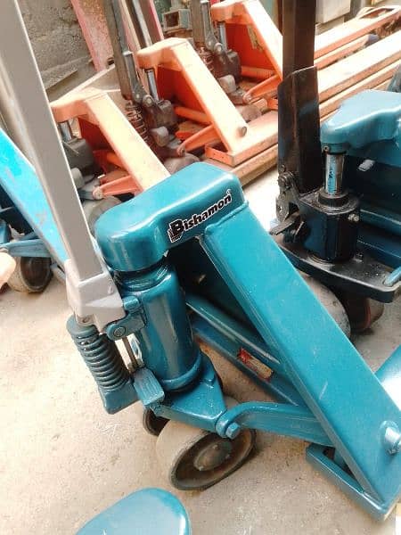 Steel Bar Cutter and Bender Machine, Rebar Machine, Pallet Trolley. 17