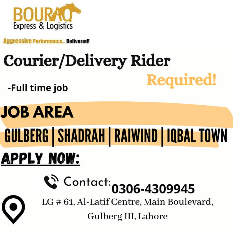 Courier / Delivery Rider 0