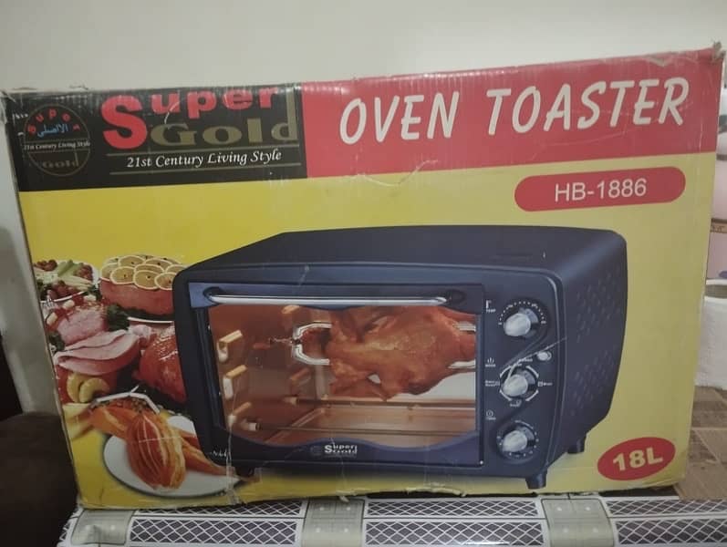 Super Gold Oven Toaster 0