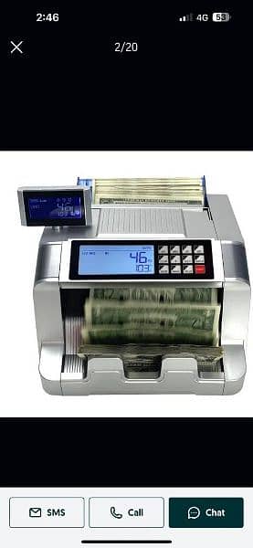 Cash counting machine Bundle Packet note counting machine in Pakistan 10