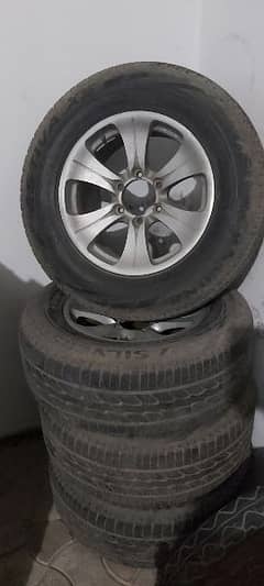 alloy rims with tyres size 17