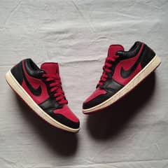Original Nike Air Jordan 1 Retro Low 'Gym Red' Sneakers/Joggers/Shoes