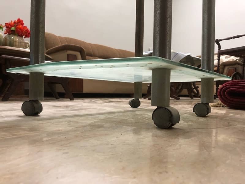 Glass Table Trolley 3
