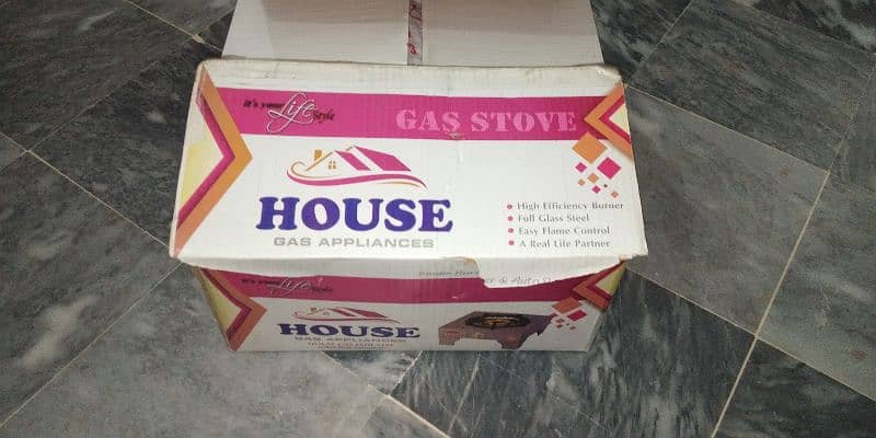 House Gas Single Brunner Stove 3