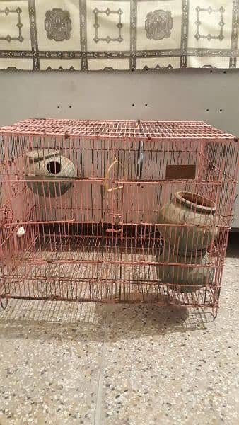 2 porshan parrot braiding cage 0