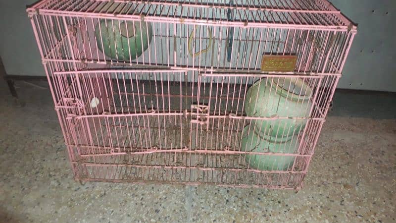2 porshan parrot braiding cage 3