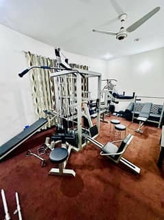 Multi 12 Station Complete Commercial GYM All Equipments & Ladies GYM