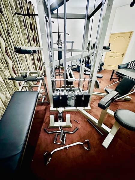 Multi 12 Station Complete Commercial GYM All Equipments & Ladies GYM 7