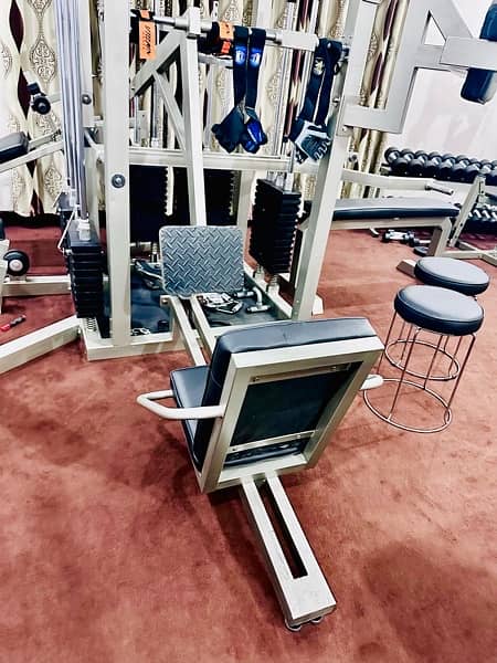 427KG solid weight stack - Multi 12 Station Commercial GYM 11