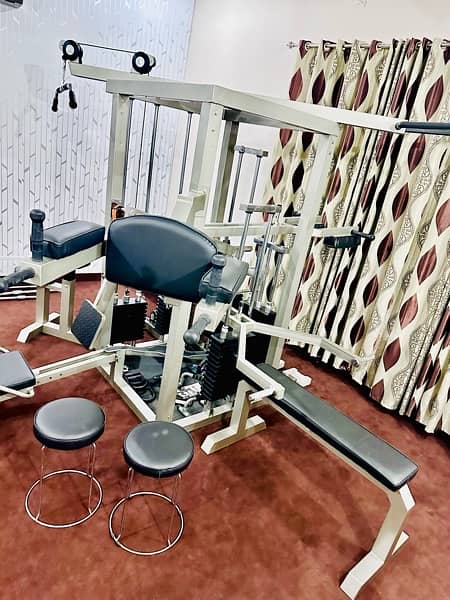 427KG solid weight stack - Multi 12 Station Commercial GYM 12