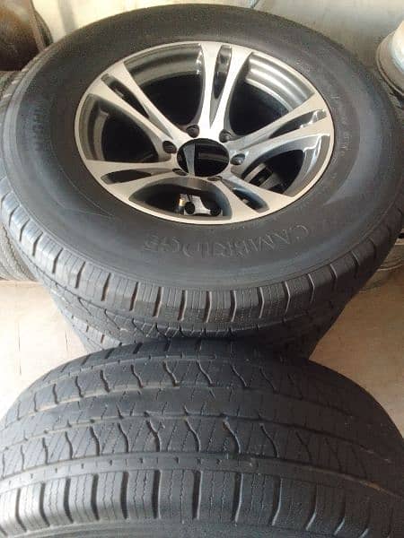 ALLOY RIM WITH TYRE'S 1