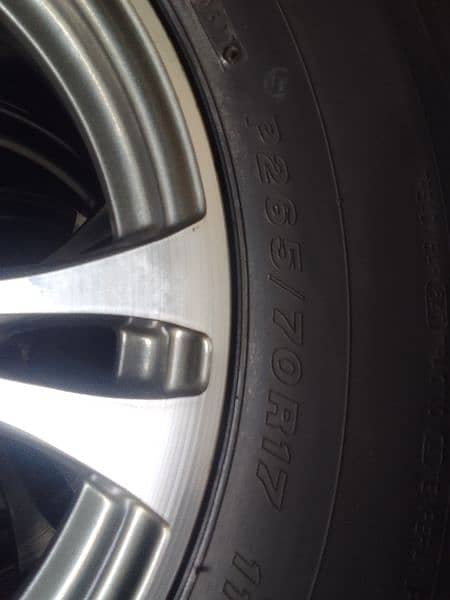 ALLOY RIM WITH TYRE'S 2