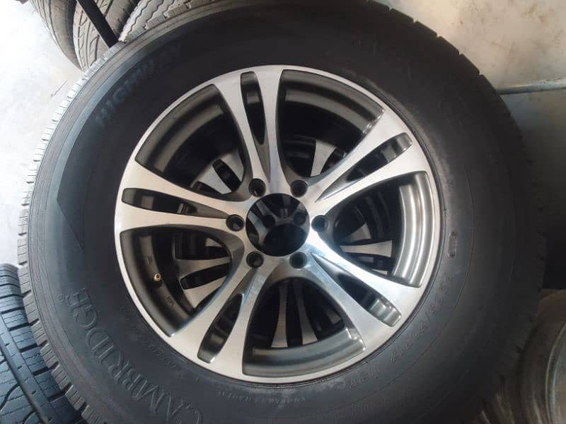 ALLOY RIM WITH TYRE'S 3