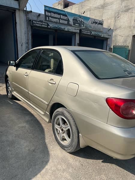 2007 model Altis auto 2 pc tochup brand new car 5