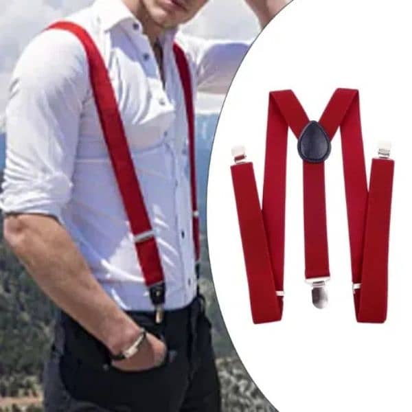 imported Clip-on  Y For Shirt Men Woman Suspender y shape 0