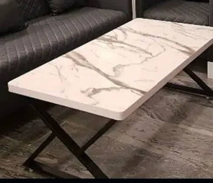 imported center/coffee table marble and brass 3