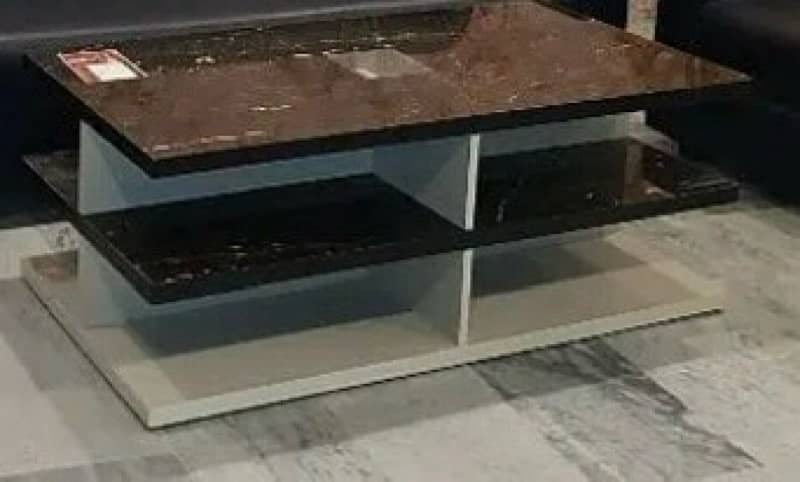 imported center/coffee table marble and brass 8