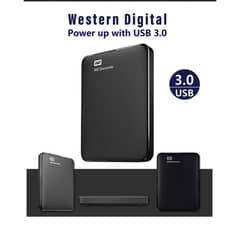WD 500-gb Portable External 3.0 Speed HDD