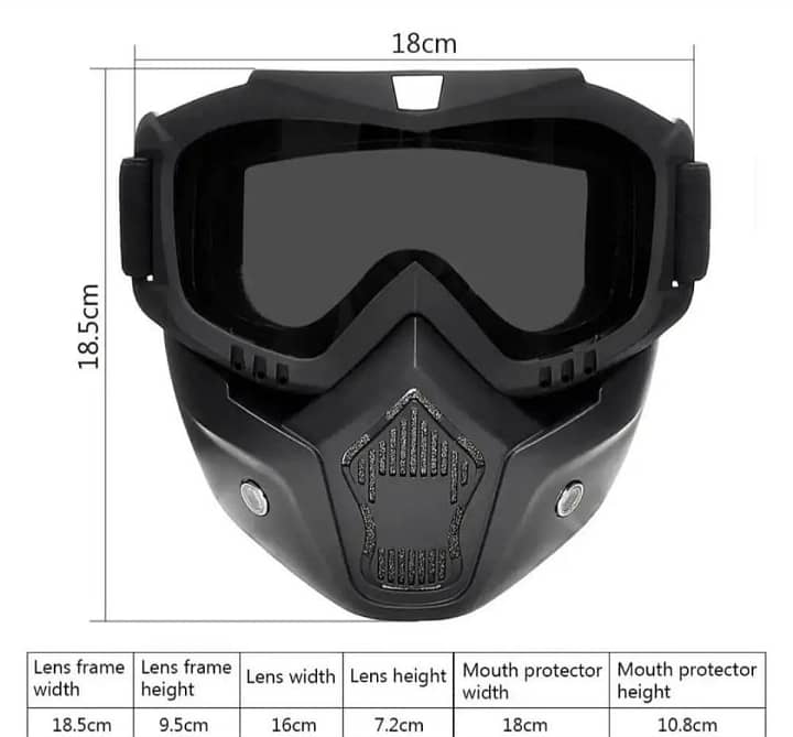 Motorcycle Dust-Proof Motocross Glasses 1