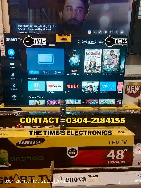Smart Led new 48 inch android smart led tv new model 2024 2