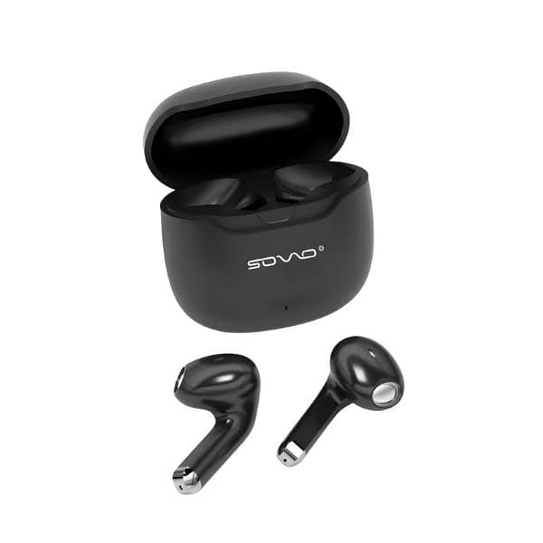 SOVO SBT-907 Heavy Bass Wireless Headset With ENC Support Musical 5