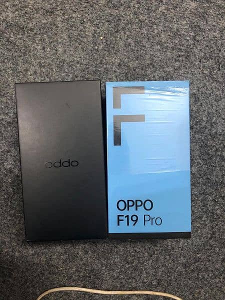 OPPO F19 pro neat and clean phone with box and 33 watt charger 6