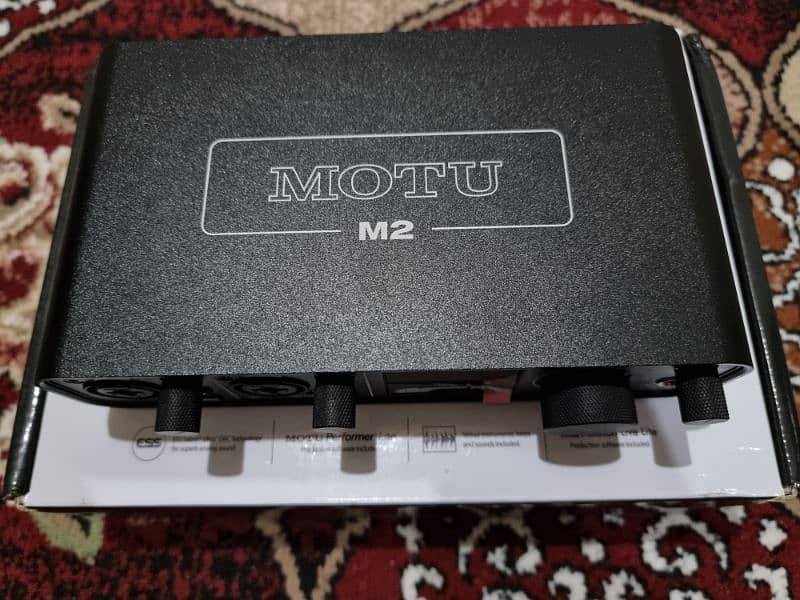 MOTU M2 2×2 USB  Audio Interface , Microphone, Mic, Sound card , Rode 2